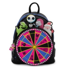 Pop! by Loungefly Disney TNBC Oogie Boogie Wheel Mini Backpack